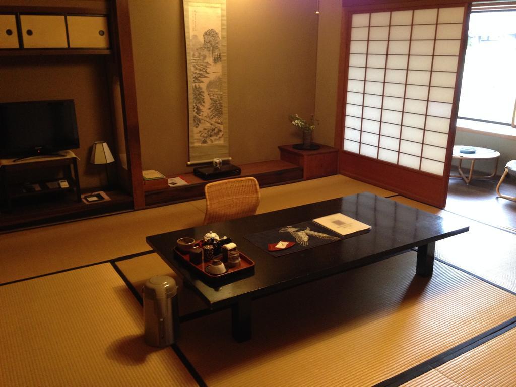 Yoyokaku Hotell Karatsu Rom bilde
